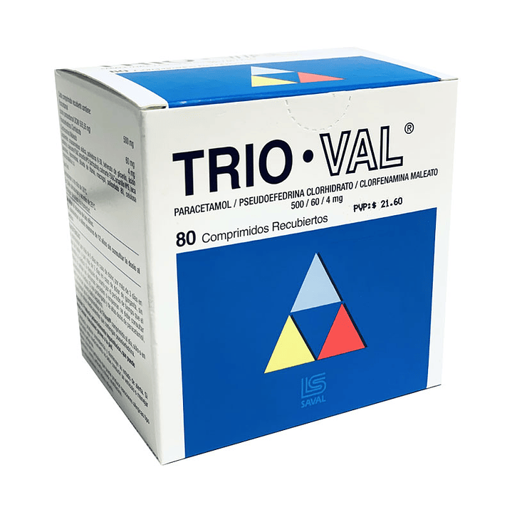 Trio Val 80 Comprimidos 1