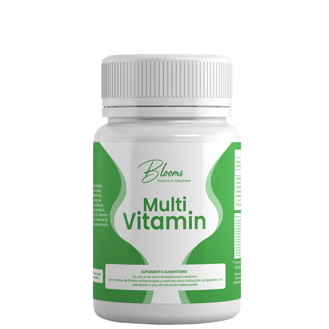 Multivitamin 60 Cápsulas Blooms  1