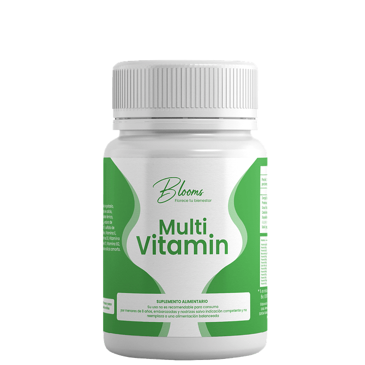 Multivitamin 60 Cápsulas Blooms  1