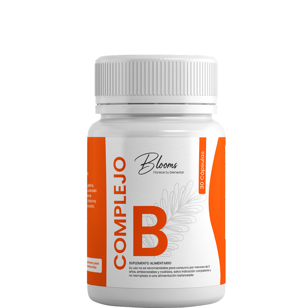 Complejo B 30 Cápsulas Blooms 1