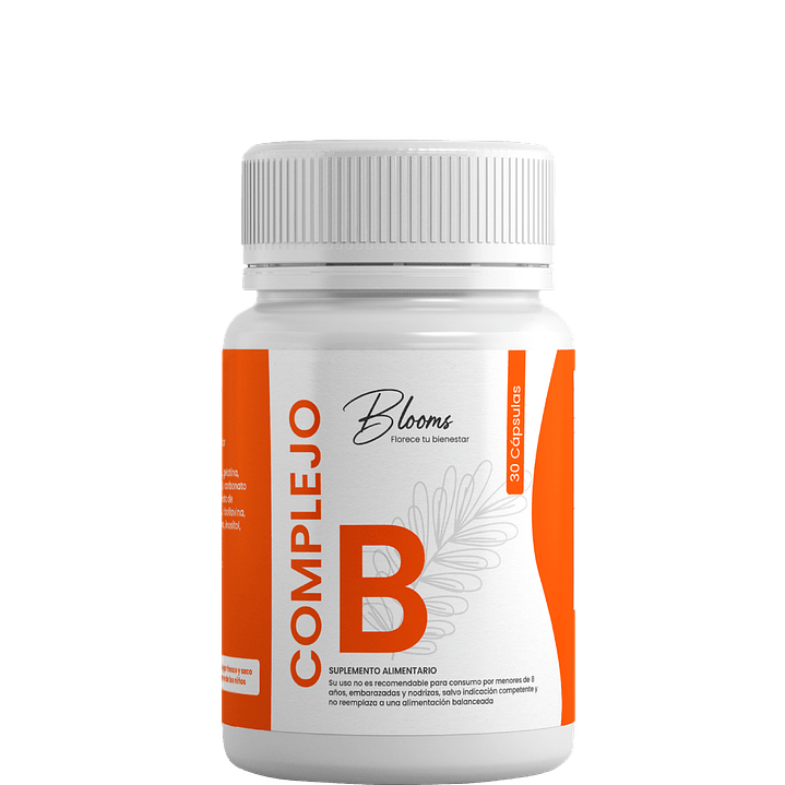 Complejo B 30 Cápsulas Blooms 1