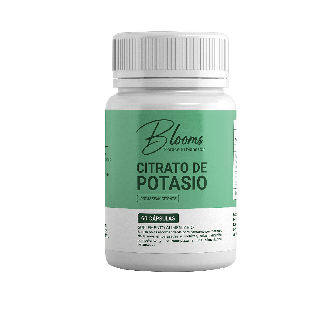 Citrato de Potasio 60 Cápsulas Blooms 1
