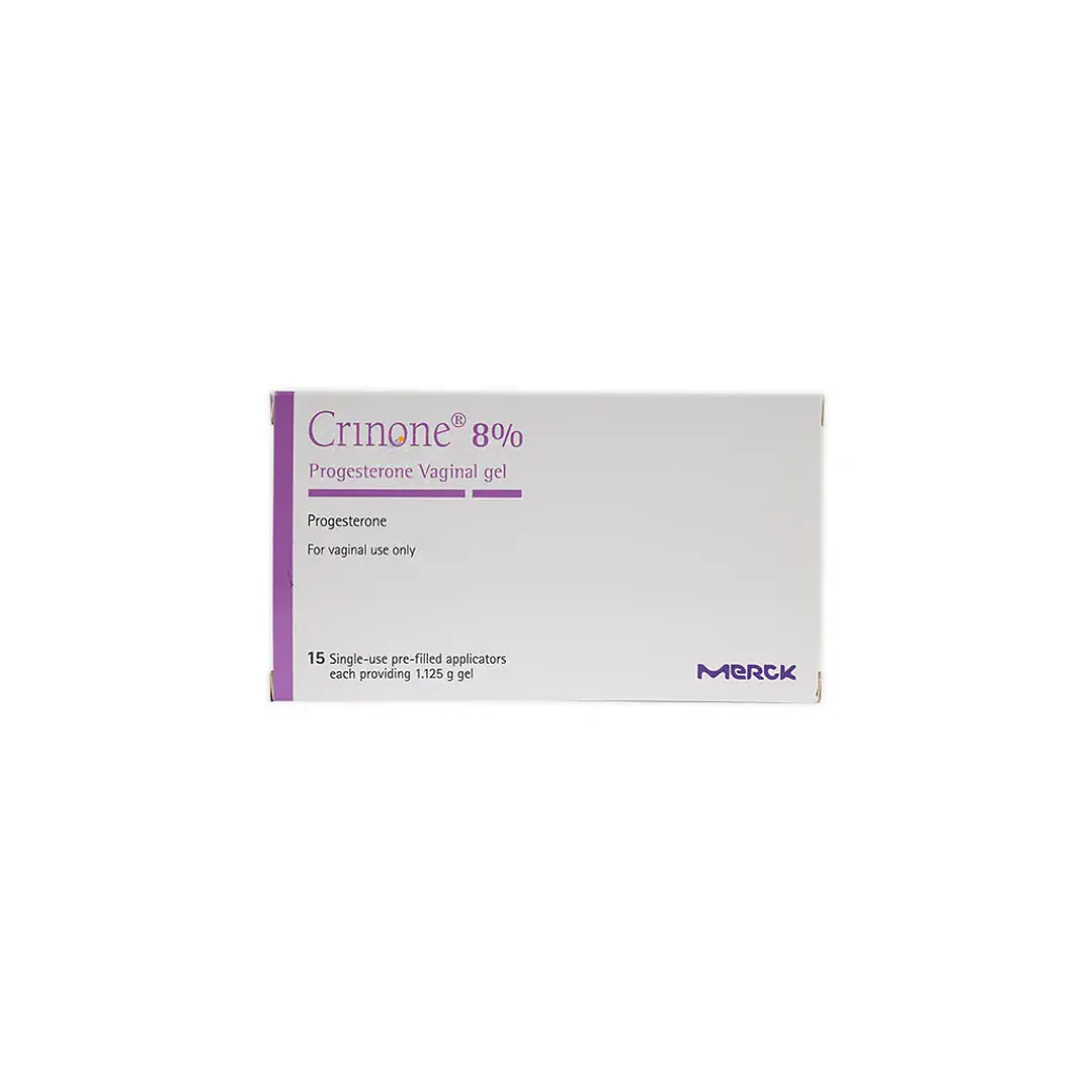 Crinone 8% Progesterona Gel Vaginal 15 Aplicaciones 1