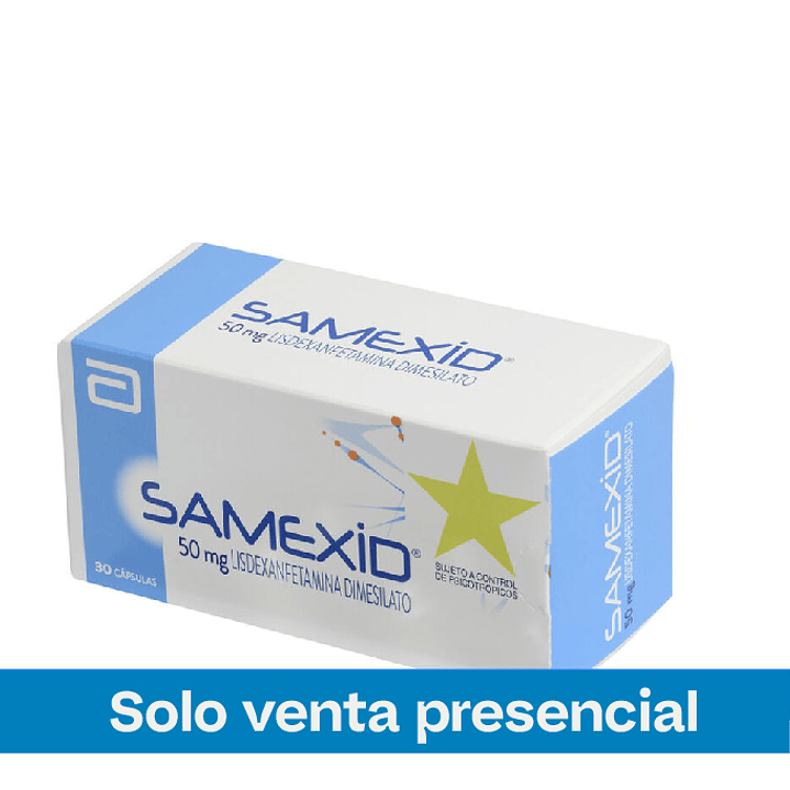 Samexid 50mg 30 Cápsulas 1