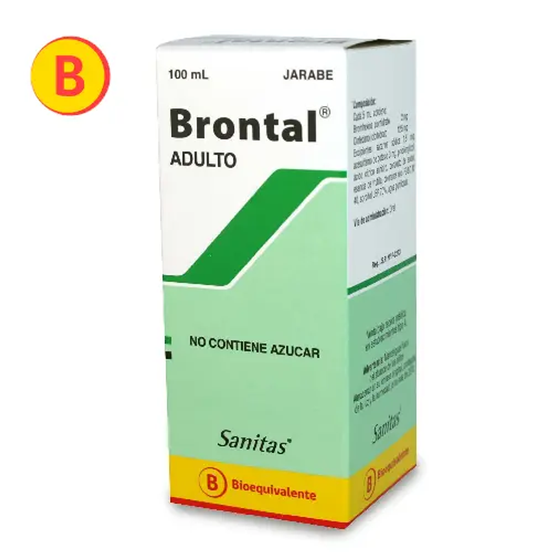 Brontal (B) Adulto Bromhexina Jarabe 100ml 1