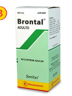 Brontal (B) Bromhexina Jarabe adulto  100 ml.