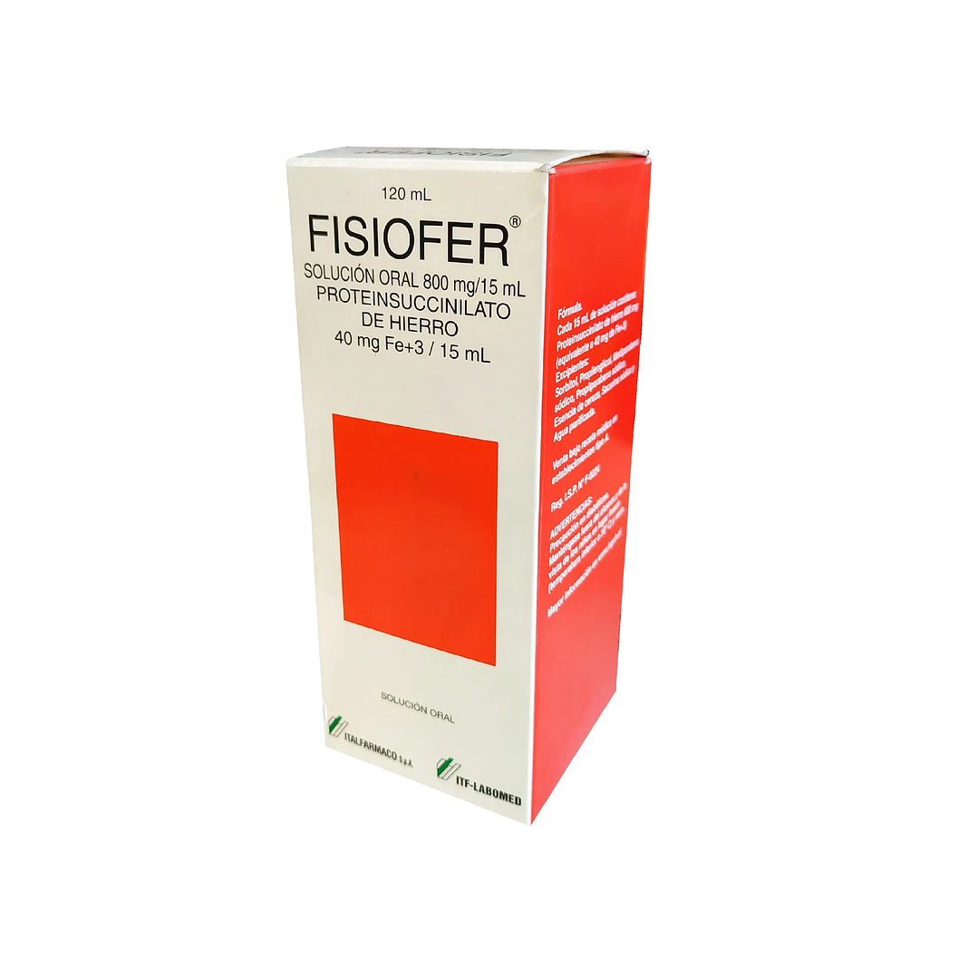 Fisiofer 40mg/15ml Jarabe 120ml 1