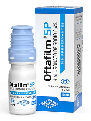 Oftafilm SP Hialuronato sódico 0,4 %  Solución oftálmica 10 ml.