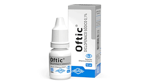 Oftic Diclofenaco Sódico 0.1% Solución Oftálmica 10ml