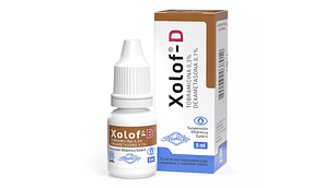 Xolof-D Tobramicina / Dexametasona Solución Oftálmica 5ml