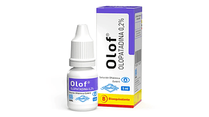 Olof Olopatadina 0.2% Solución Oftálmica 5ml