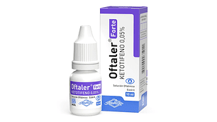 Oftaler Forte Ketotifeno 0.05% Solución Oftálmica 10ml