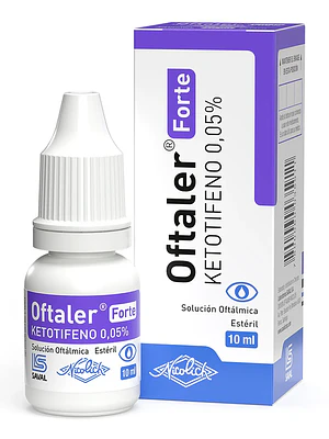 Oftaler Forte Ketotifeno 0,05% Solución oftálmica 10 ml.