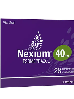 Nexium Esomeprazol 40 mg 28 Comprimidos recubiertos.