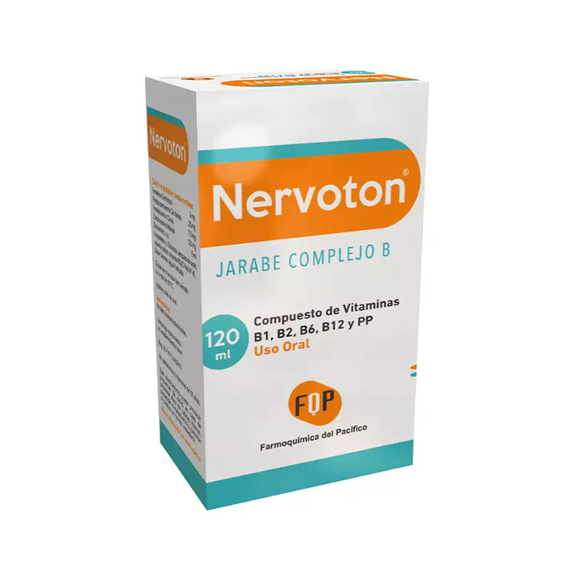 Nervoton Jarabe  Complejo B 120 ml. 1