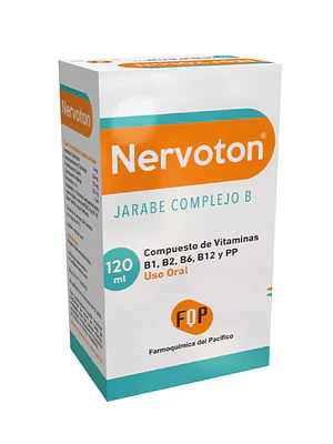 Nervoton Jarabe  Complejo B 120 ml.