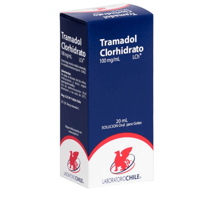 Tramadol (Bioequivalente) 100mg/ml Oral Gotas 20ml 1