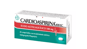 Cardioaspirina 100 EC 20 Comprimidos Recubiertos