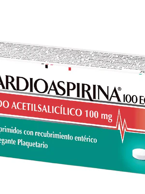 Cardioaspirina 100 Ec 20 Comprimidos recubiertos.