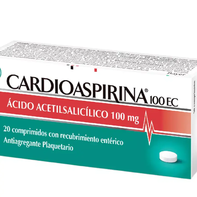 Cardioaspirina 100 Ec 20 Comprimidos recubiertos. 1