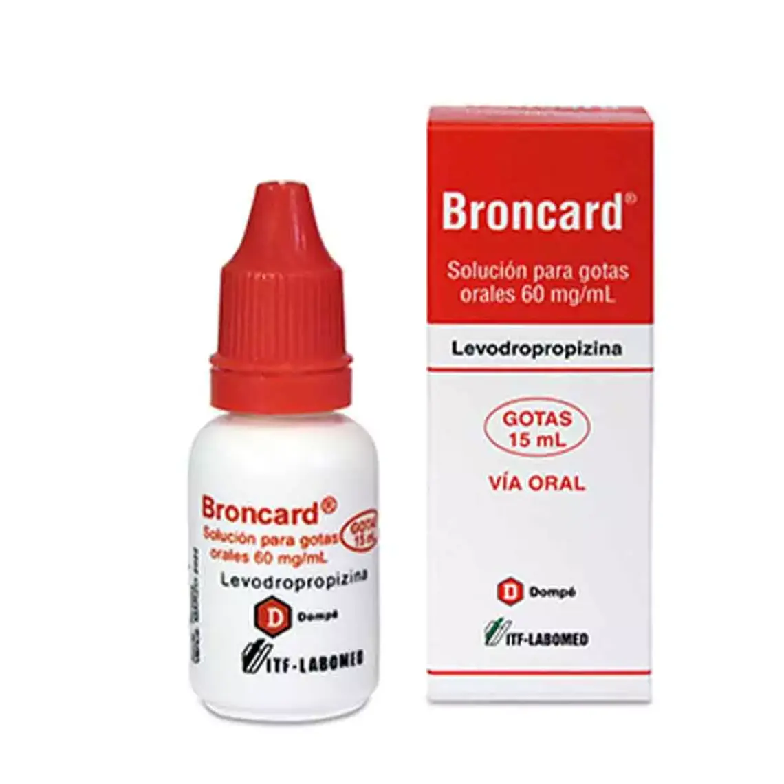 Broncard Levodropropizina 60 mg/ml Gotas 15 ml. 1