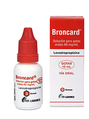 Broncard Levodropropizina 60 mg/ml Gotas 15 ml.