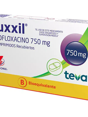 Auxxil (B) Levofloxacino 750 mg 10 Comprimidos.
