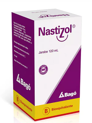 Nastizol (B) Clorfenamina Pseudoefedrina Jarabe 120 ml.