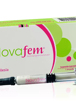 Novafem Medroxiprogesterona / Estradiol 1 Jeringa prellenada.