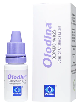 Olodina (B) Olopatadina 0.2% Solución Oftálmica 5 ml