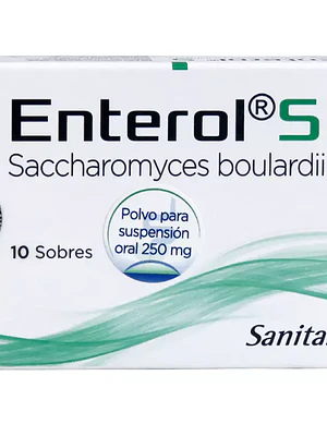 Enterol S 250 mg 10 Sobres.