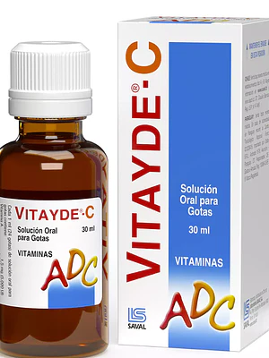 Vitayde-C Vitaminas ADC Gotas 30 ml.