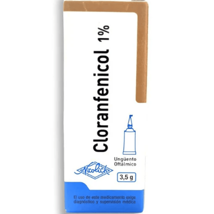 Cloranfenicol 1% Unguento Oftalmico 3,5 g 1