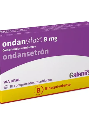 Ondanvitae (B) Ondansetrón 8 mg 10 Comprimidos.