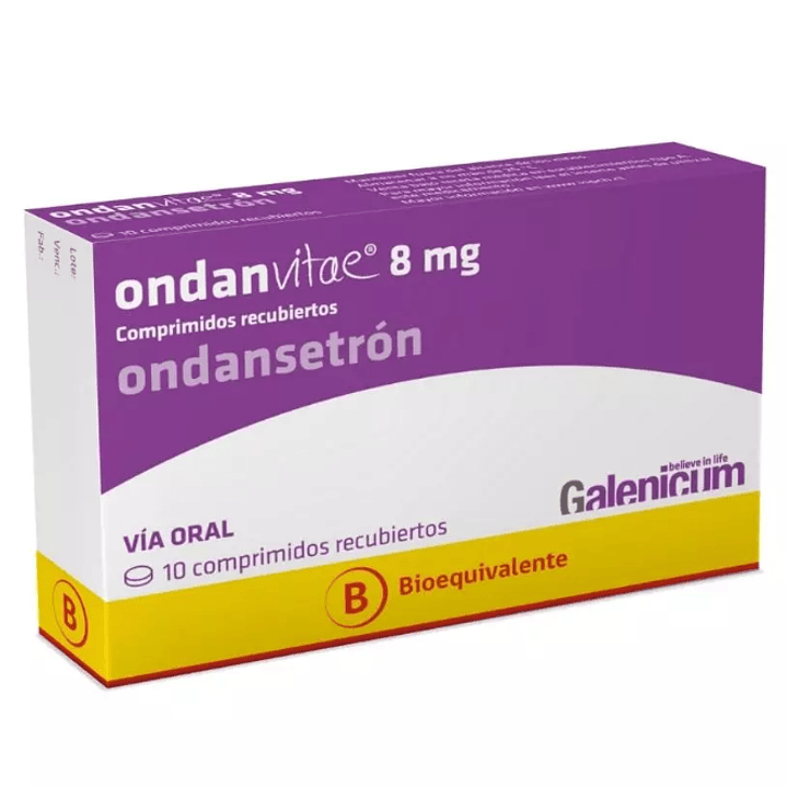 Ondanvitae (B) Ondansetrón 8 mg 10 Comprimidos. 1