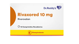 Rivaxored Rivaroxabán 10 mg 10 comprimidos recubiertos