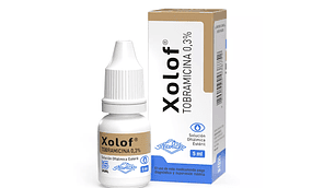 Xolof Tobramicina 0,3% Solución oftálmica 5 ml.