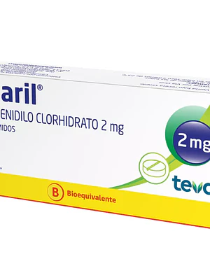Tonaril (B) Trihexifenidilo 2 mg 100 Comprimidos.