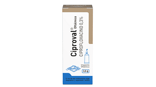 Ciproval  Ciprofloxacino 0,3 % Ungüento oftálmico 3,5 g,