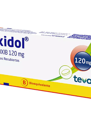 Coxidol (B) Etoricoxib 120 mg 7 Comprimidos recubiertos.