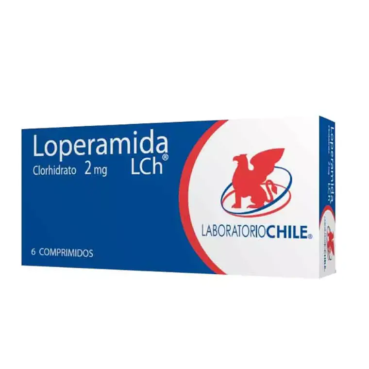 Loperamida 2 mg 6 Comprimidos. 1
