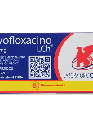 Levofloxacino (B) 500 mg 7 Comprimidos recubiertos.
