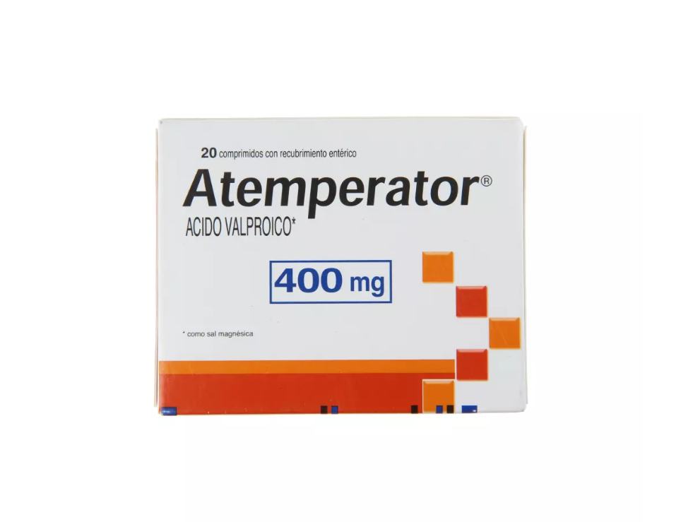 Atemperator Comprimidos 400 mg x 20 (Acido Valproico)