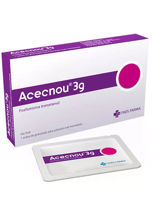 Acecnou Fosfomicina 3 g  Solución oral 1 Sobre.