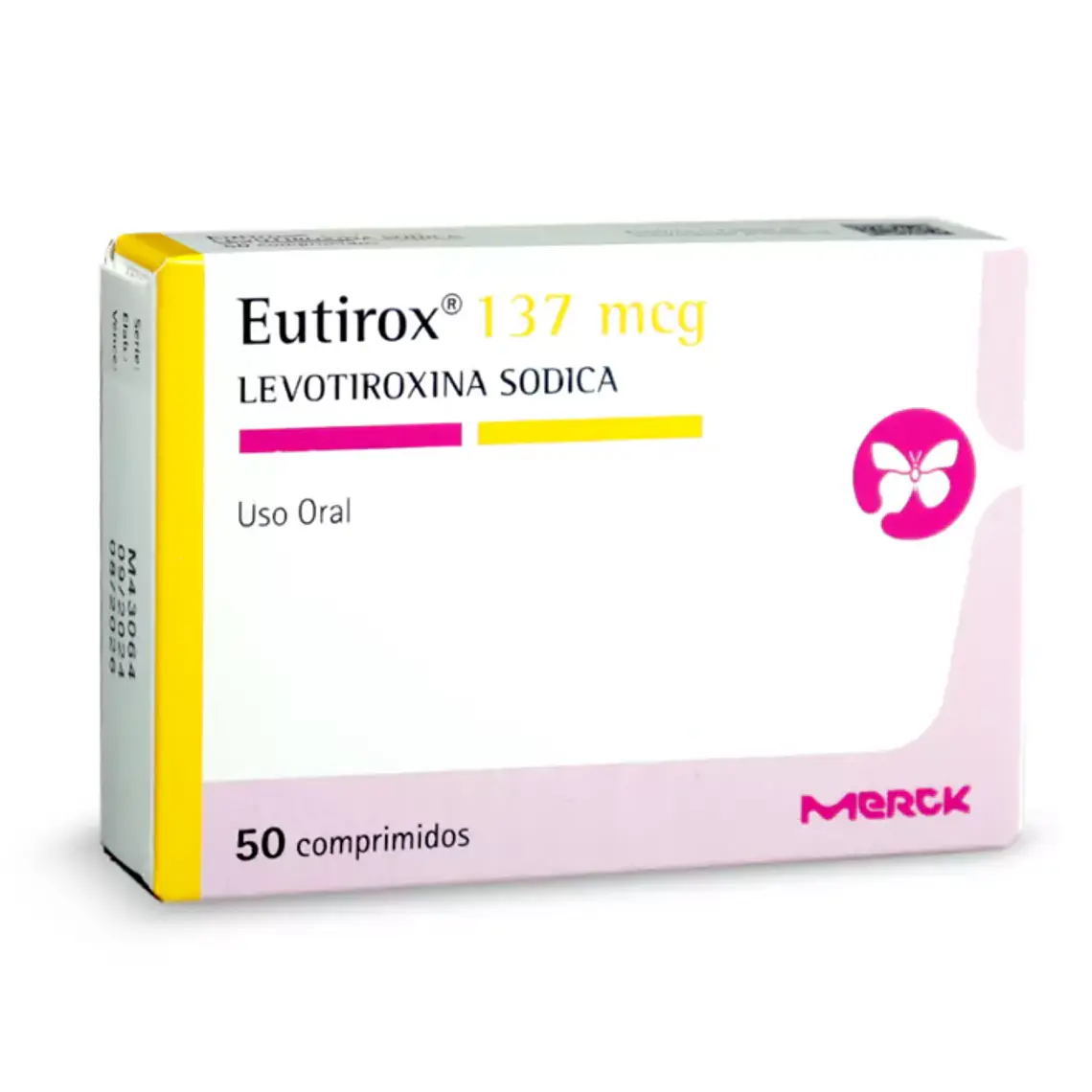 Eutirox Levotiroxina 137 mcg 50 Comprimidos. 1