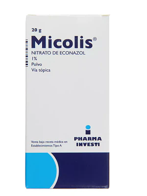 Micolis Nitrato de Econazol 1 % 20g.