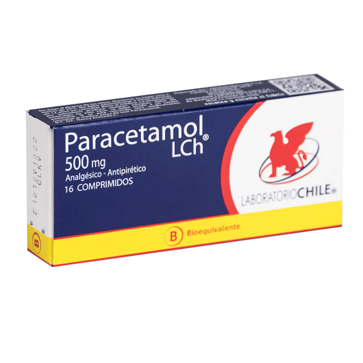 Paracetamol (B) 500 mg 16 Comprimidos. 1