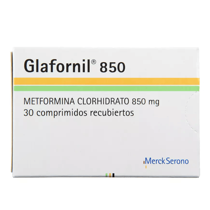 Glafornil 850 mg 30 Comprimidos recubiertos. 1