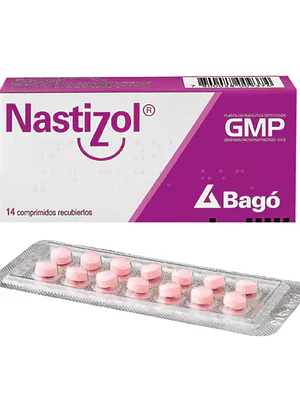 Nastizol Clorfenamina / Pseudoefedrina 14 Comprimidos Recubiertos