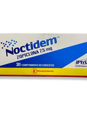 Noctidem Zoplicona (B) 7,5 mg 30 Comprimidos